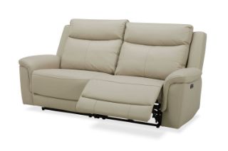 Picture of MOONLIT Genuine Leather Recliner Sofa Range - 3 Seater (3RR Power Recliner)