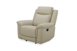 Picture of MOONLIT Genuine Leather  Recliner  Sofa Range - 1 Seat (1R Rocking Chair and Manual Recliner)