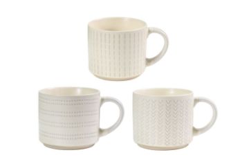 Picture of 323-012 Various Pattern Ceramic Mug (400ml)