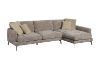 Picture of PALERMO Fabric Sectional Sofa  (Brown) - Chaise Facing Left