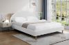 Picture of HOFFMAN Fabric Single/Double/Queen Size Bed Frame (Off White)