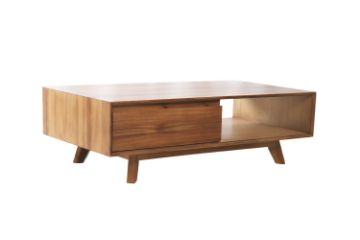Picture of GRANVILLE Solid Acacia Wood 120 Coffee Table