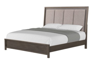 Picture of GLINDA  Bed Frame in Queen Size (Grey)