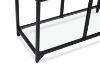 Picture of STARK Steel Frame 180cmx80cm Glass Display Cabinet (Black)