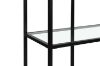 Picture of STARK Steel Frame 180cmx80cm Glass Display Cabinet (Black)
