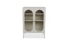 Picture of STARK 110cmx80cm 2-Arched Door Glass Cabinet (Cream)