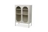 Picture of STARK 2-Arched Door Glass Cabinet (Cream)