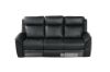 Picture of (FLOOR MODEL CLEARANCE) CHARCOAL Genuine Leather Reclining Sofa - 2 Seat (2RR)