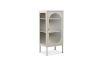 Picture of STARK 100x45cm 1-Arched Door Glass Display Cabinet (Cream)