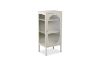 Picture of STARK 100x45cm 1-Arched Door Glass Display Cabinet (Cream)