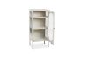 Picture of STARK 100x45cm 1-Arched Door Glass Display Cabinet (Cream)