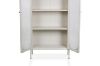 Picture of STARK 2-Arched Door Accent Glass Display Cabinet (Cream)