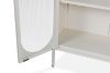 Picture of STARK 2-Arched Door Accent Glass Display Cabinet (Cream)