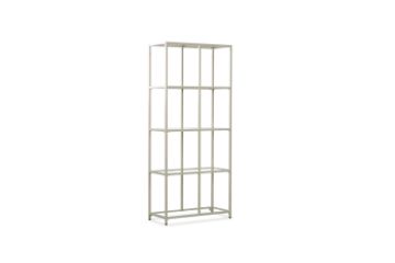 Picture of STARK 180x80cm Glass Display Cabinet (Cream)