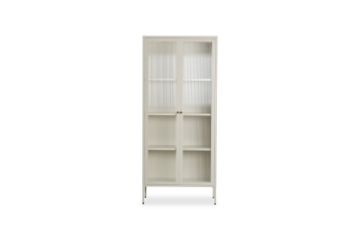 Picture of STARK 180cmx80cm 2-Door Glass Display Cabinet (Cream)