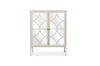 Picture of STARK Steel Frame 2-Mirror Door Cabinet (Cream)