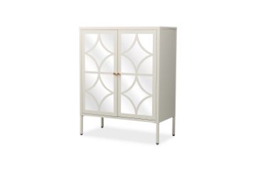 Picture of STARK 100cmx80cm 2-Mirror Door Cabinet (Cream)