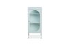 Picture of STARK Steel Frame 100x45cm 1-Arched Door Glass Display Cabinet (Mint)