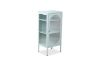 Picture of STARK 100x45cm 1-Arched Door Glass Display Cabinet (Mint)