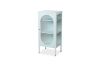 Picture of STARK Steel Frame 100x45cm 1-Arched Door Glass Display Cabinet (Mint)