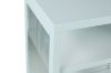 Picture of STARK Steel Frame 100x45cm 1-Arched Door Glass Display Cabinet (Mint)