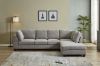 Picture of LIBERTY Sectional Fabric Sofa (Light Grey) - Ottoman Only