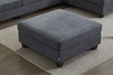Picture of LIBERTY Sectional Fabric Sofa  (Dark Grey) - Ottoman Only