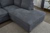 Picture of LIBERTY Sectional Fabric Sofa (Dark Grey) - Chaise Facing Left without Ottoman