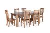 Picture of FRANCO 7PC Dining Set (Solid NZ Pine) - 1.8M Table + 6 Chairs 