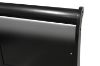 Picture of LOUIS Hevea Wood Bed Frame with LED Lighting Headboard in Queen Size (Black) 
