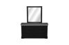 Picture of LOUIS 6-Drawer Dresser and Mirror with LED Lighting (Black)