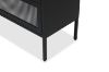 Picture of STARK 4-Door Glass Shoe Cabinet (Black)