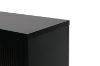 Picture of STARK 4-Door Glass Shoe Cabinet (Black)