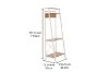 Picture of CITY 176x60cm Angled Storage Rack (White)