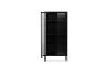 Picture of STARK 180cmx80cm 2-Door Glass Display Cabinet (Black)