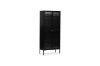 Picture of STARK Steel Frame 180cmx80cm 2-Door Glass Display Cabinet (Black)
