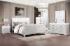 Picture of LOUIS 4PC/5PC/6PC Hevea Wood with LED Lighting Bedroom Combo in Queen Size (White)