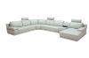 Picture of CASTLEFORD Corner Sofa 100% Genuine Leather (White)