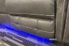Picture of COBALT Power Reclining Sectional Sofa with LED Lights (Black)