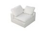 Picture of ALBERT Feather Filled Modular Sofa Range - Water, Oil & Dust Resistant (Off-white)