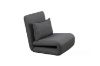 Picture of [FLOOR MODEL CLEARANCE] Fidel Convertible 1 Seat Sofa Bed (Dark Grey)