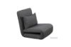 Picture of [FLOOR MODEL CLEARANCE] Fidel Convertible 1 Seat Sofa Bed (Dark Grey)