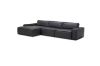 Picture of HAMMOND Sectional Sofa (Charcoal Black) - Facing Left