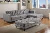 Picture of MELROSE Ottoman Only (Light Grey)