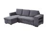 Picture of LUCENA Reversible Sectional Sofa Bed with Storage (Fine-striped Corduroy)