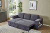 Picture of LUCENA Reversible Sectional Sofa Bed with Storage (Fine-striped Corduroy)