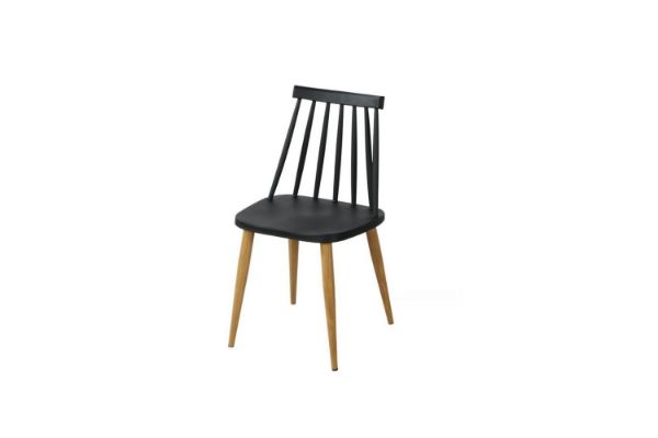 Picture of (FLOOR MODEL CLEARANCE) SKODA Wood Dining Chair (Black)