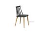 Picture of (FLOOR MODEL CLEARANCE) SKODA Wood Dining Chair (Black)