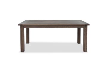Picture of WESTMINSTER 1.8M Solid Oak Wood  Dining Table (Classic Walnut)