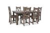 Picture of WESTMINSTER 1.8M Solid Oak Wood  Dining Table (Classic Walnut)